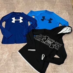 Lot of kids under Armour Shirts